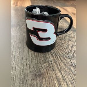 Black Dale Earnhardt‎ Sr. Coffee Mug 11 OZ #3 Raised Signature Cup Nascar Racing